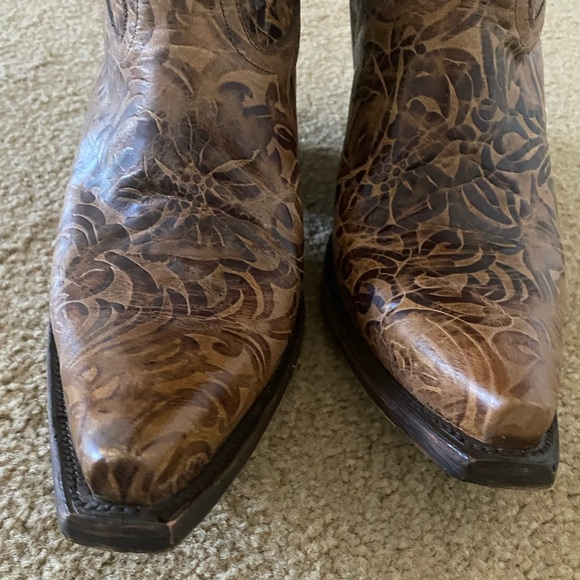 Lucchese Leather Cowboy Boots M5711 - Picture 3 of 12